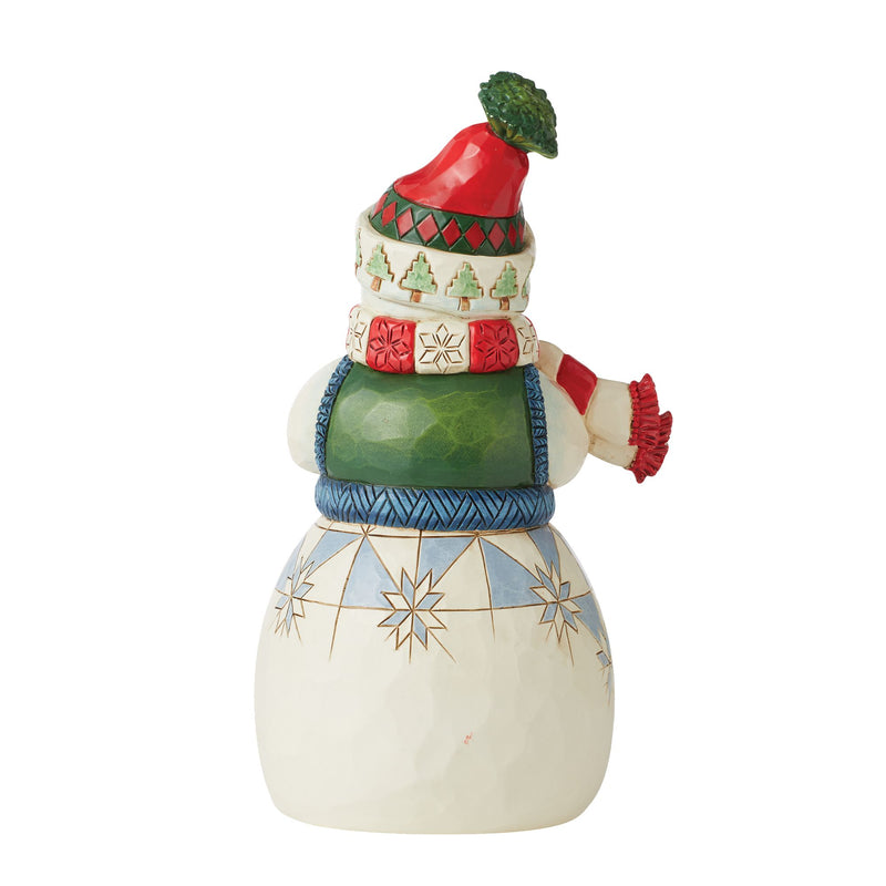 Figurine Bonhomme de neige Chocolat chaud Hallmark Exclusive - Heartwood Creek