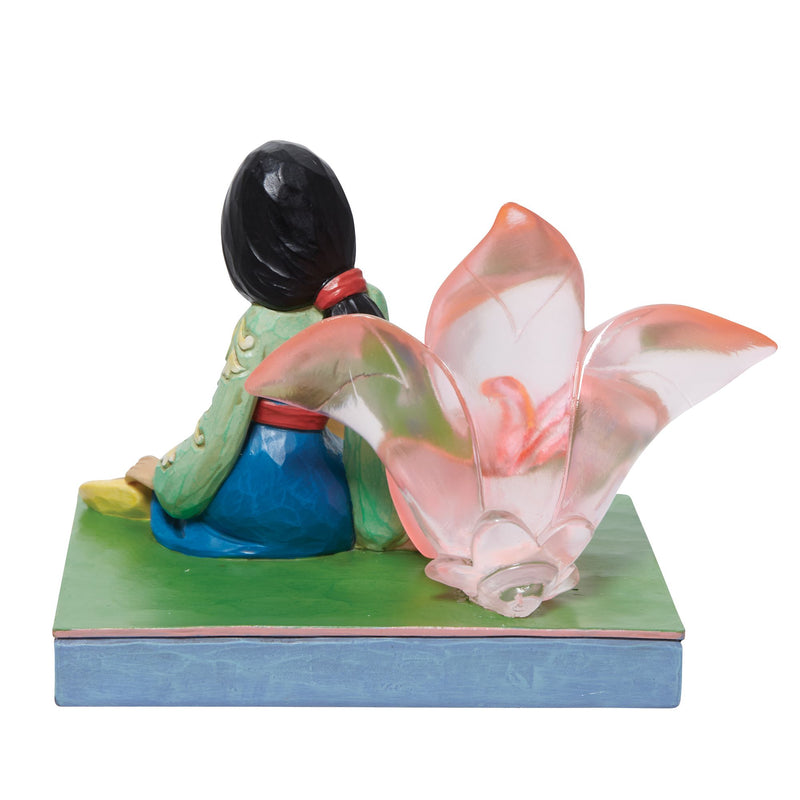 Figurine Mulan Fleur de cerisier - Disney Traditions