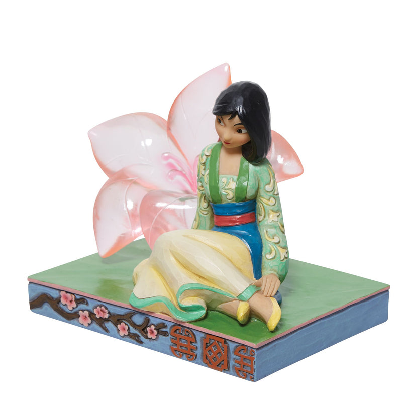 Figurine Mulan Fleur de cerisier - Disney Traditions