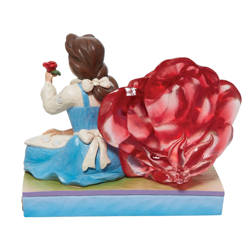 Figurine Belle avec Rose - Disney Traditions