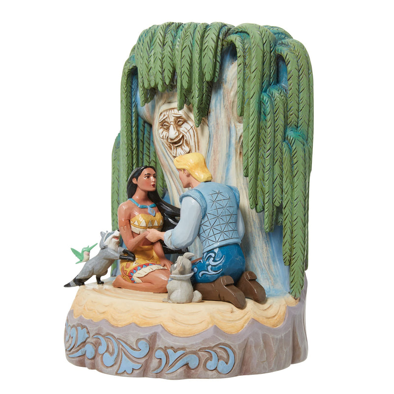 Figurine Pocahontas Carved by Heart - Disney Traditions