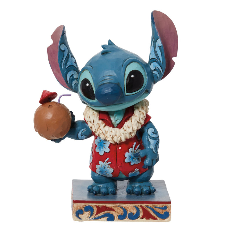 Figurine Stitch Chemise Hawaïenne - Disney Traditions