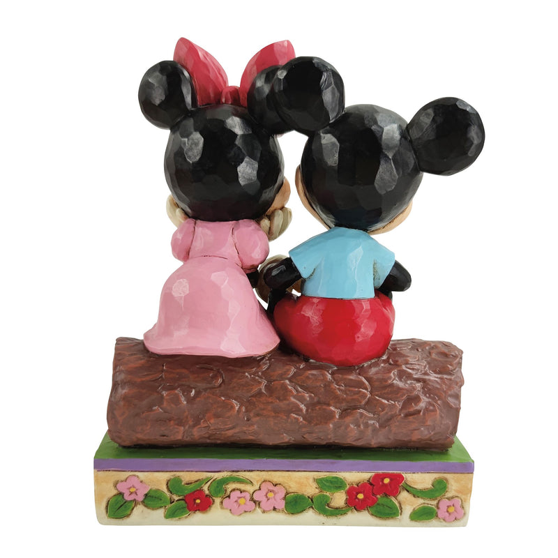 Figurine Mickey et Minnie Feu de camp - Disney Traditions