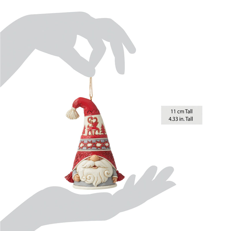 Suspension Gnome avec bonnet avec renne - Heartwood Creek