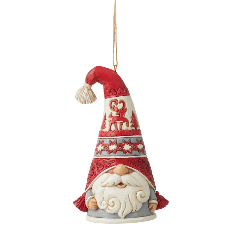 Suspension Gnome avec bonnet avec renne - Heartwood Creek