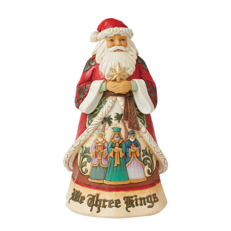 "Figurine Père Noël ""We three Kings"" - Heartwood Creek"
