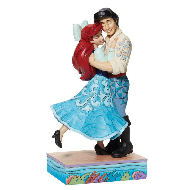 Figurine Ariel et Prince Eric Amoureux - Disney Traditions