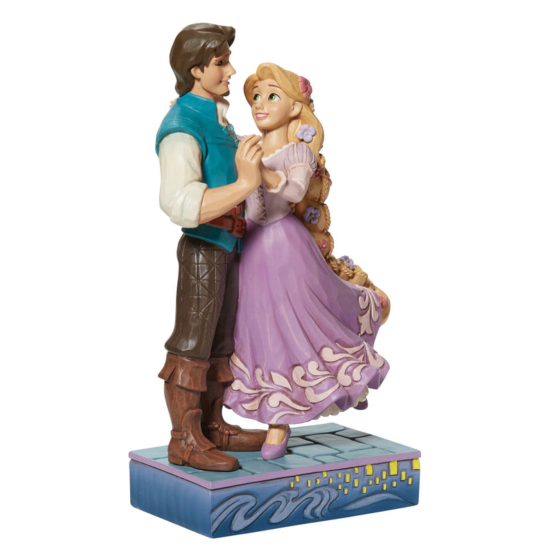 Figurine Raiponce et Flynn Rider Amoureux - Disney Traditions