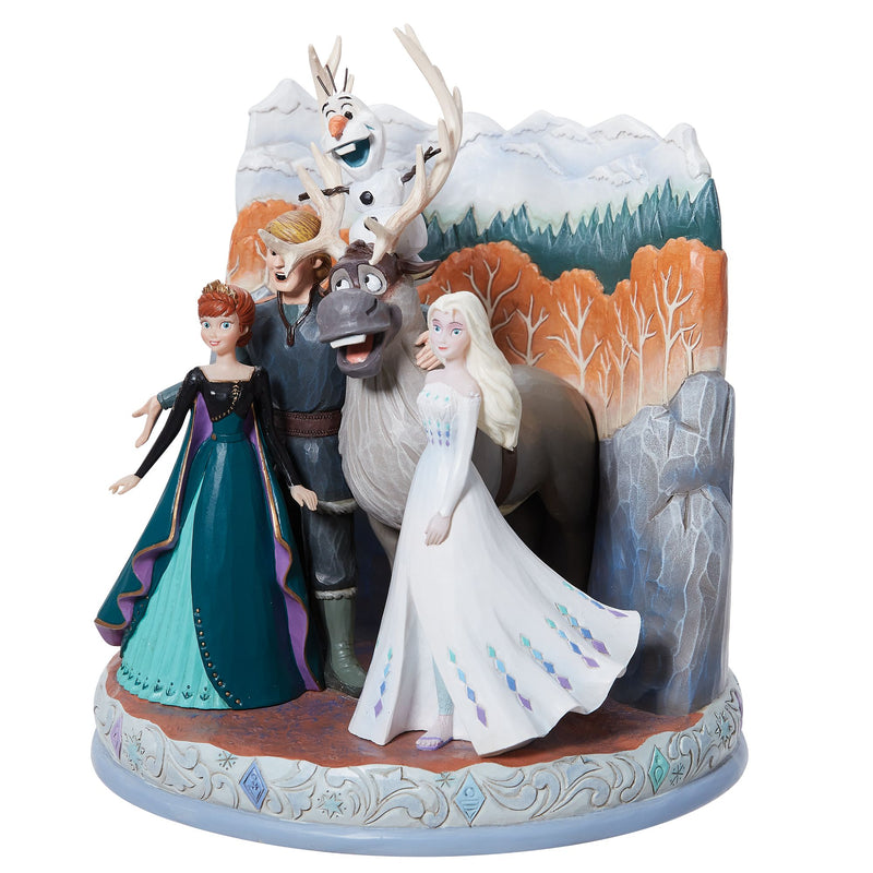 Figurine Reine des Neiges 2 Carved by heart - Disney Traditions