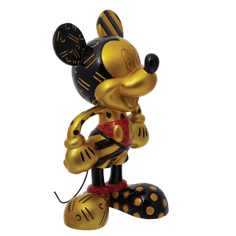 Figurine Mickey noir et doré (Édition Limitée) - Disney by Britto