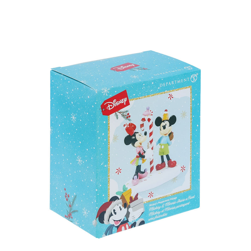 Figurine Mickey et Minnie Confiserie - Disney Village
