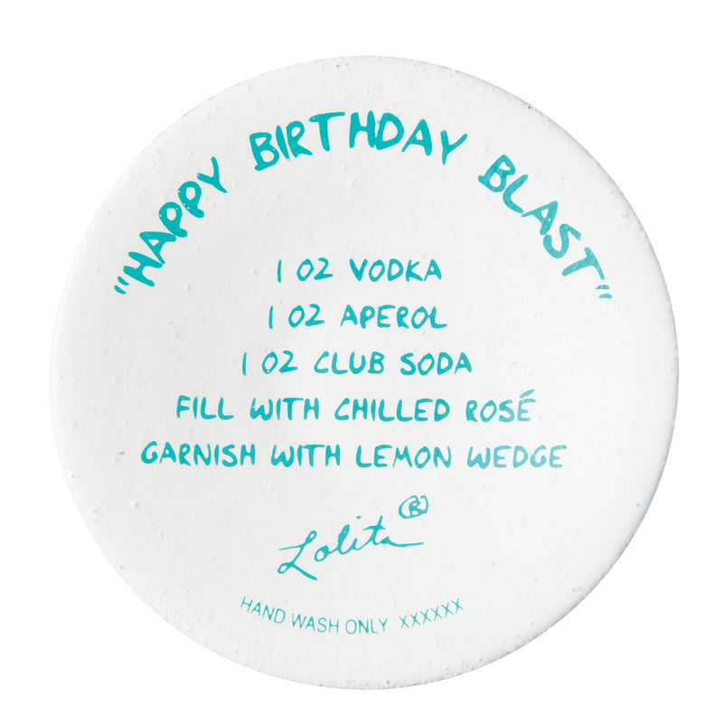 Verre à vin Happy Birthday Blast - Lolita