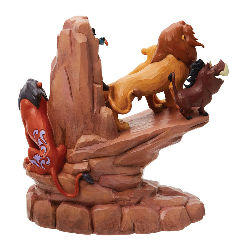 Figurine Roi Lion Carved by Heart - Disney Traditions