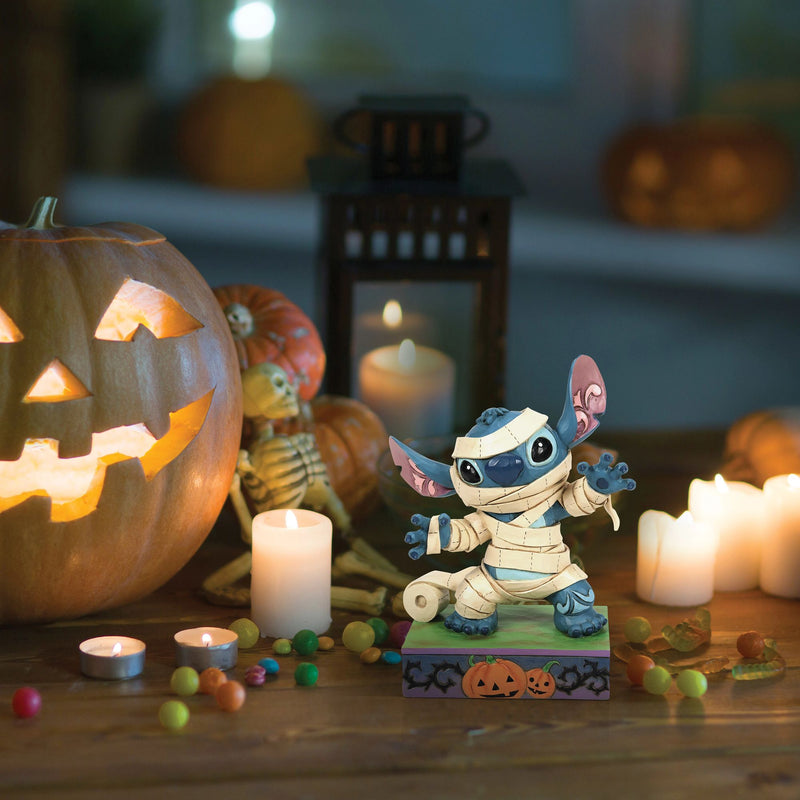 Figurine Stitch Momie Halloween - Disney Traditions