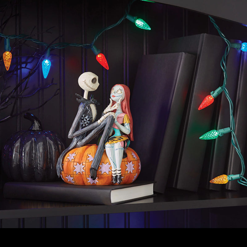 Figurine Jack et Sally Citrouille - Disney Traditions