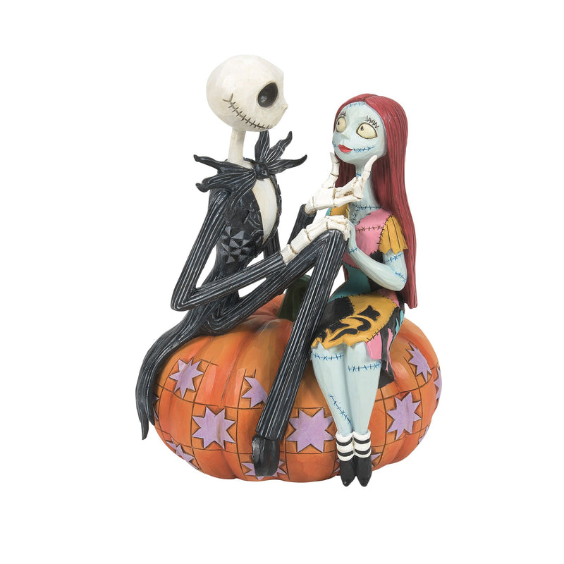 Figurine Jack et Sally Citrouille - Disney Traditions