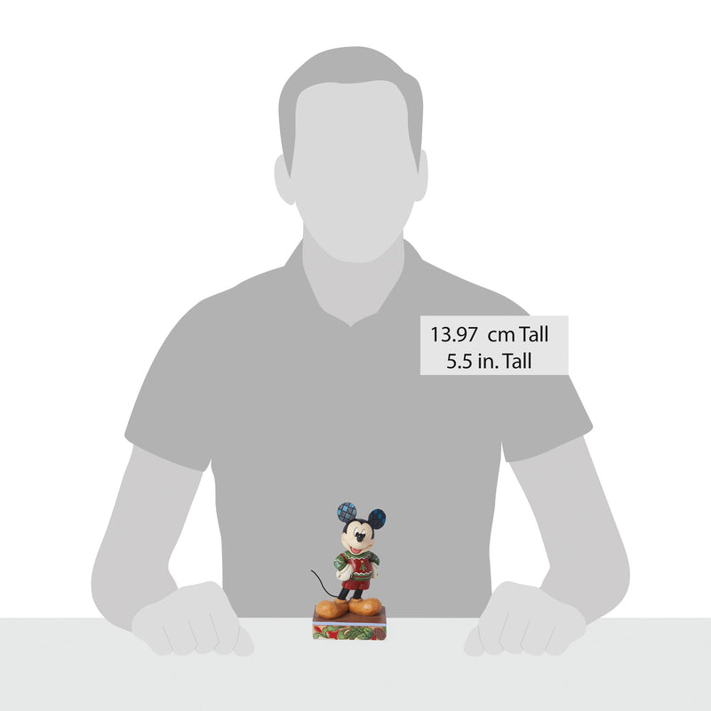 Figurine Mickey Pull de Noël - Disney Traditions