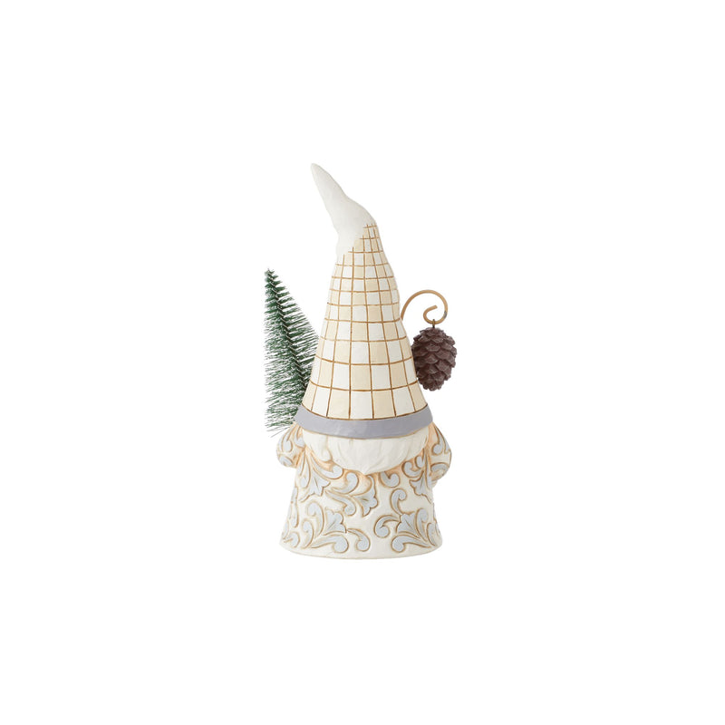 Figurine Gnome Sapin White Woodland - Heartwood Creek