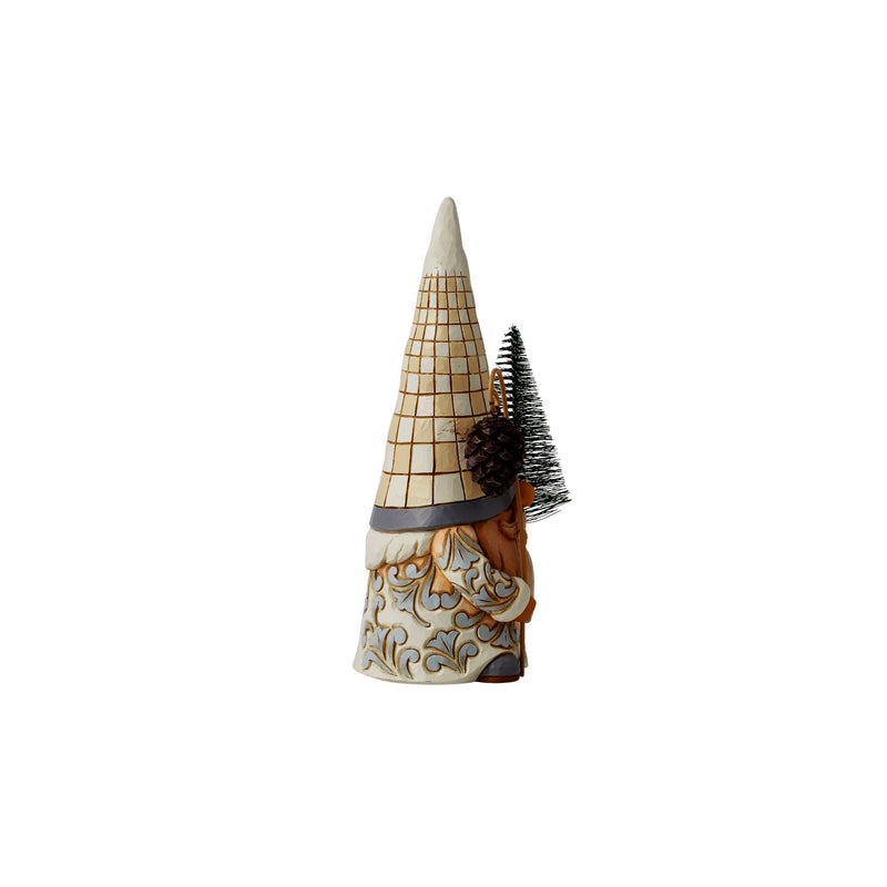 Figurine Gnome Sapin White Woodland - Heartwood Creek
