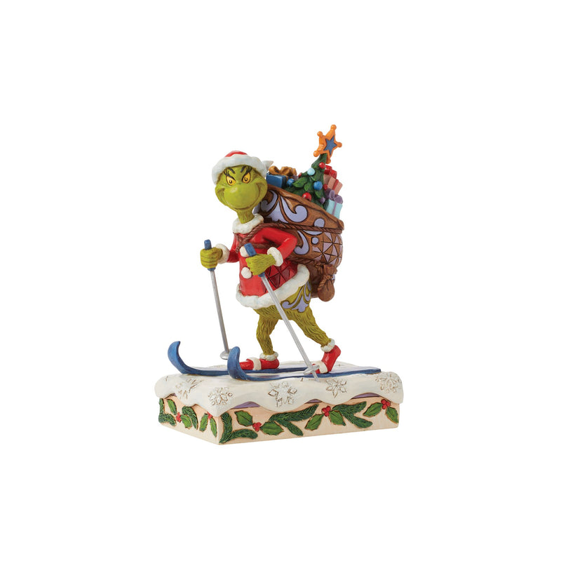 Figurine Grinch Ski - Grinch by Jim Shore