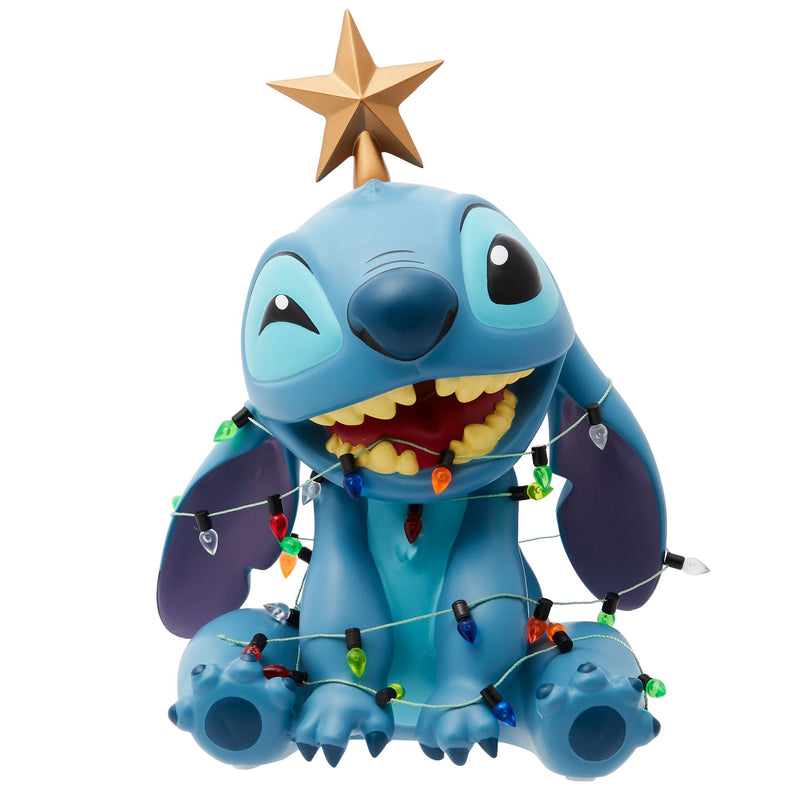 Figurine Stitch Guirlandes de Noël - Disney Showcase