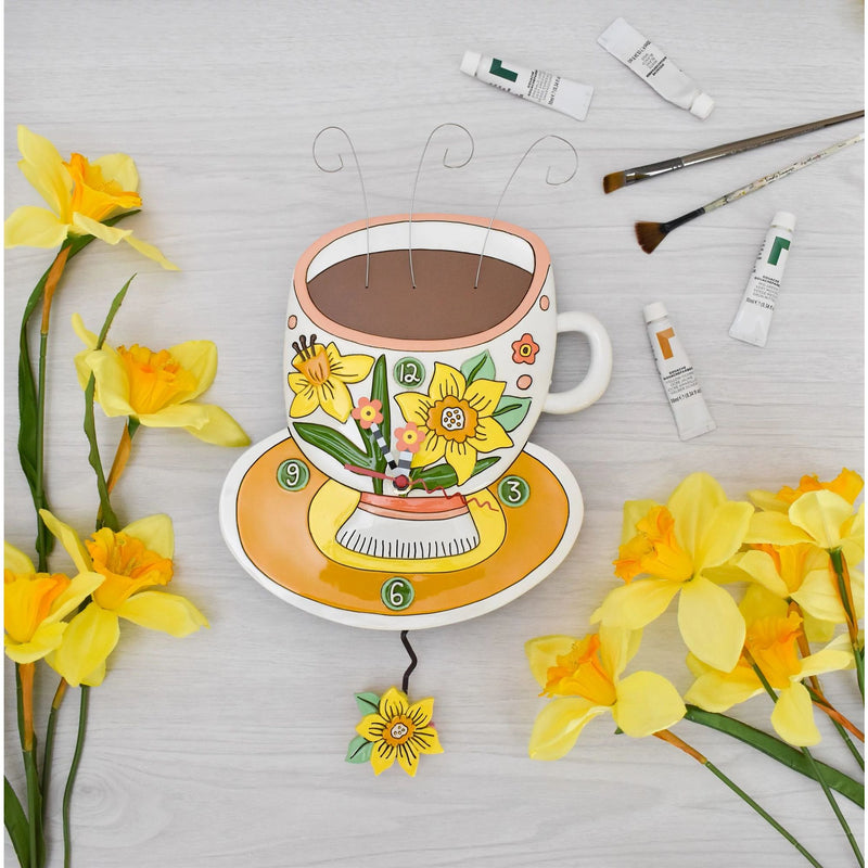 Horloge Tasse de Thé - Allen Designs