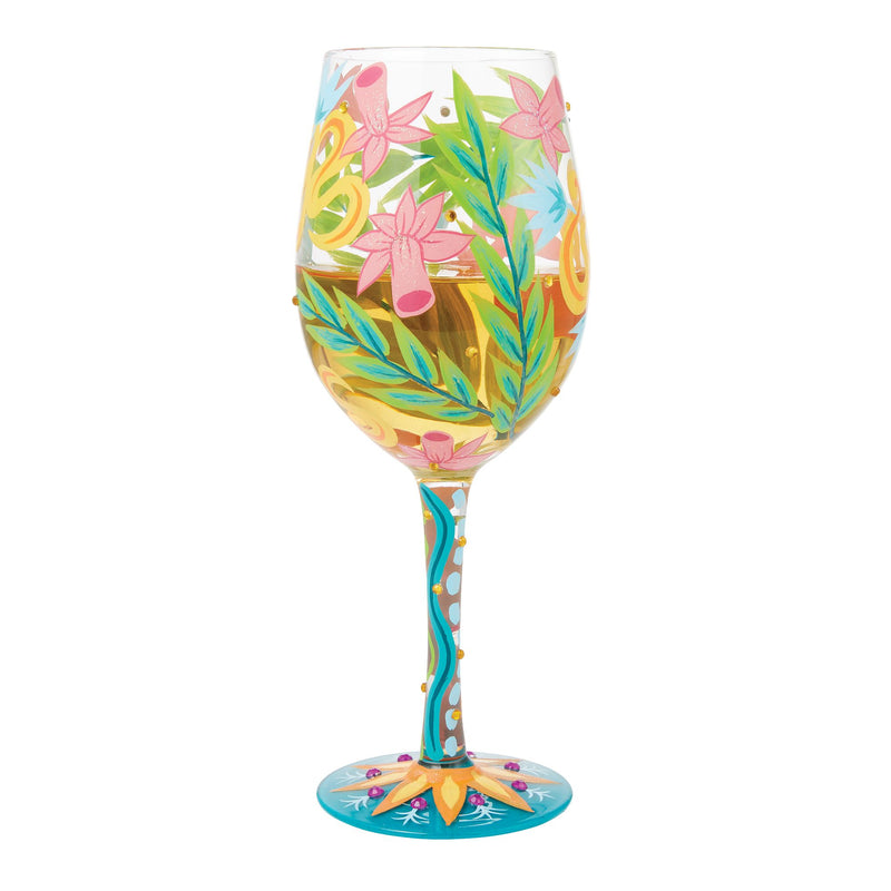 Verre à vin Fleurs - Lolita