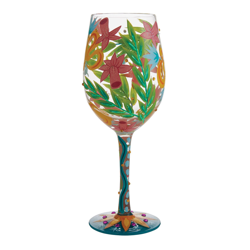 Verre à vin Fleurs - Lolita