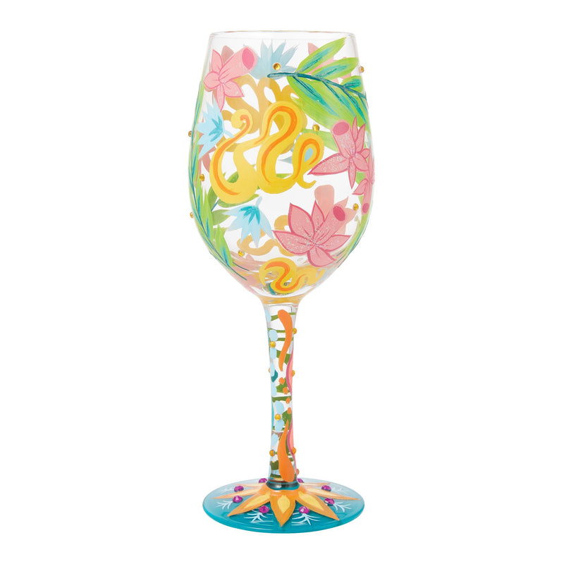 Verre à vin Fleurs - Lolita