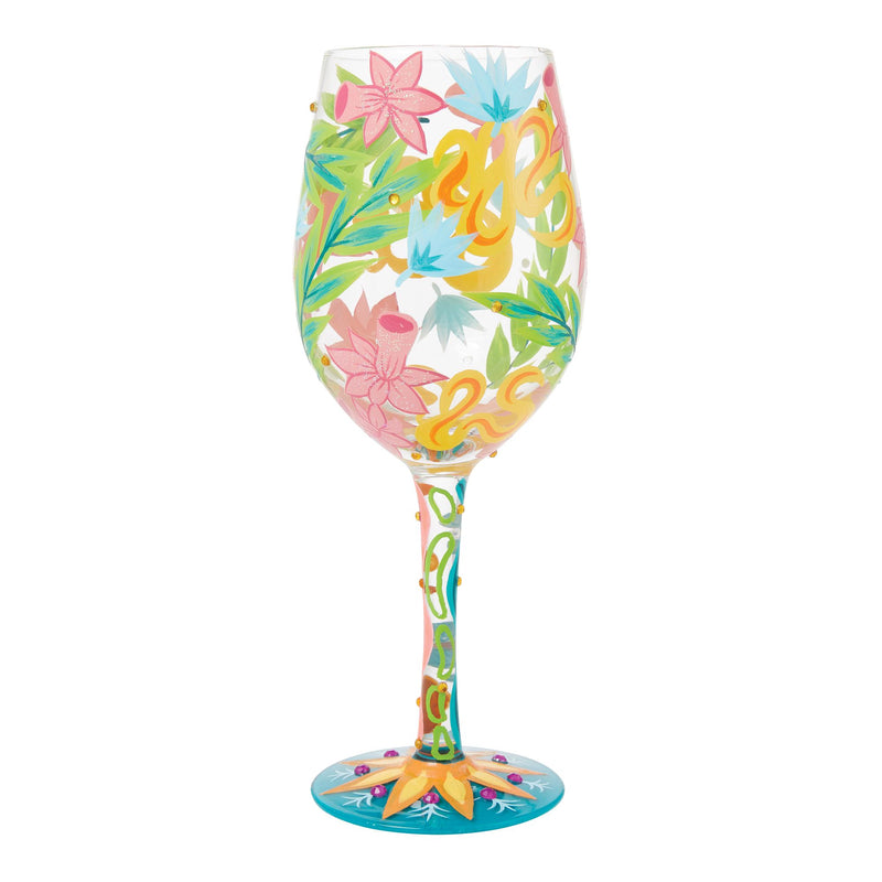 Verre à vin Fleurs - Lolita