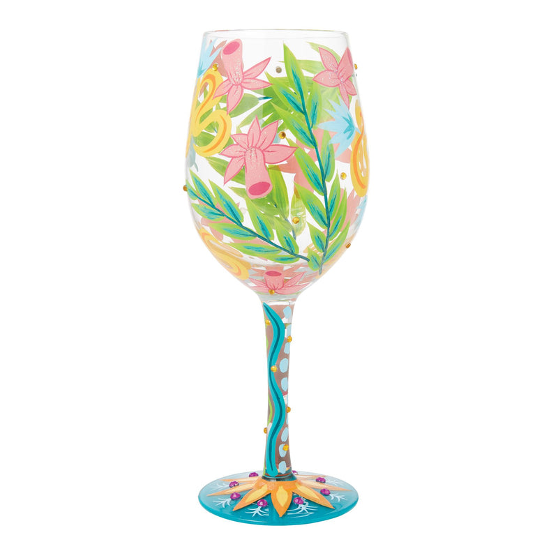 Verre à vin Fleurs - Lolita