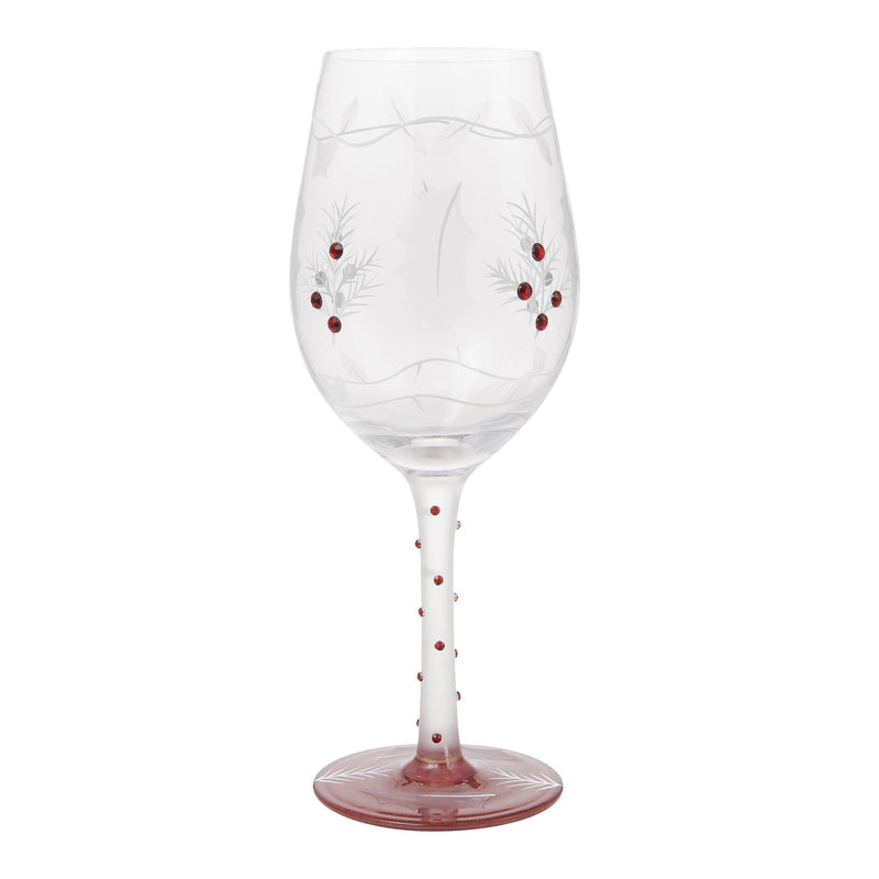 Verre à vin Merry Berry Christmas - Lolita