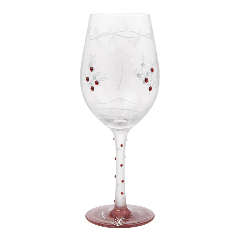 Verre à vin Merry Berry Christmas - Lolita