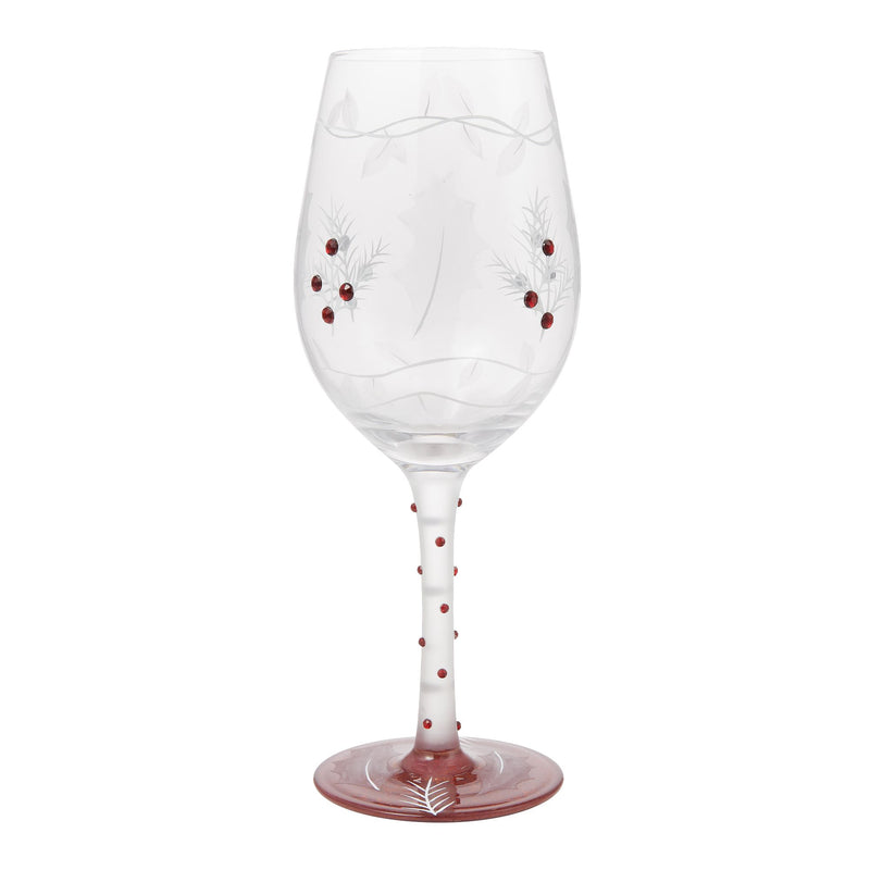 Verre à vin Merry Berry Christmas - Lolita