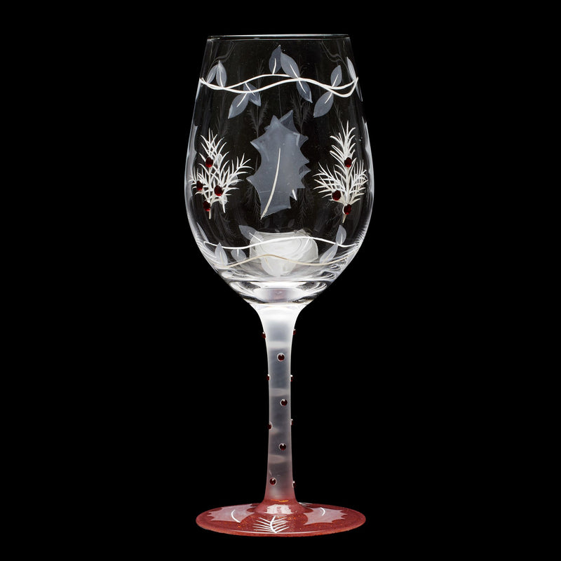 Verre à vin Merry Berry Christmas - Lolita