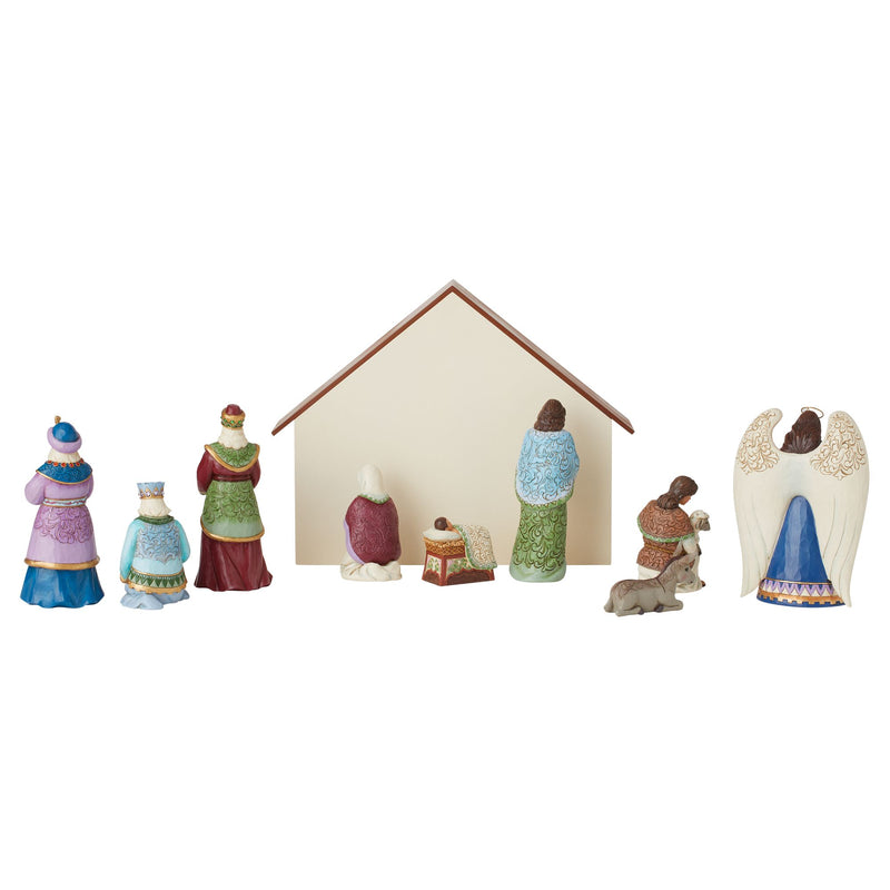 Set de 10 Figurines Nativité - Heartwood Creek
