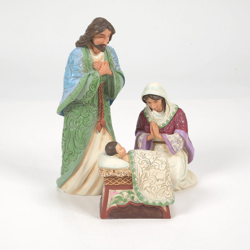 Set de 10 Figurines Nativité - Heartwood Creek