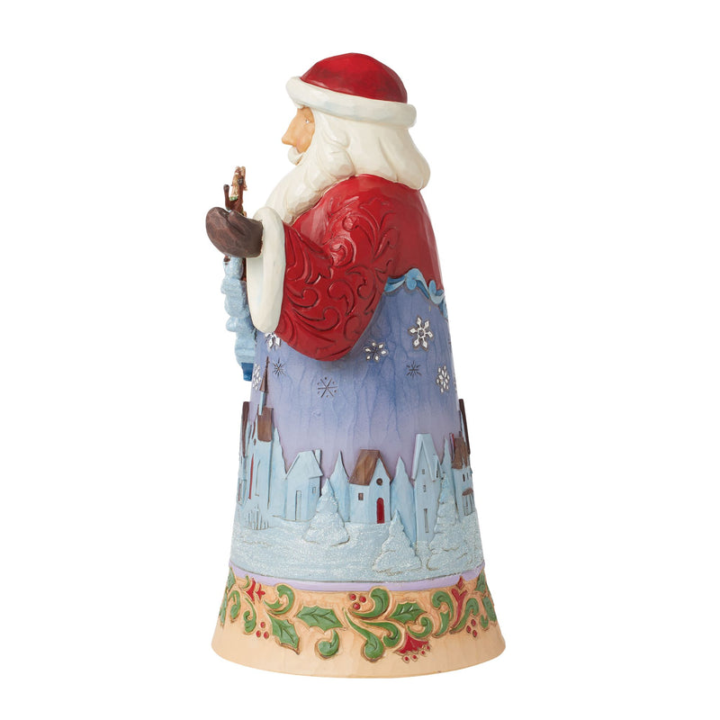 Figurine Père Noël Traîneau - Heartwood Creek