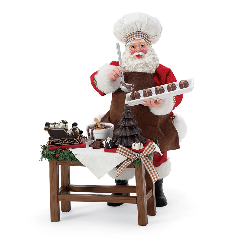 Figurine Père Noël Chocolatier - Possible Dreams
