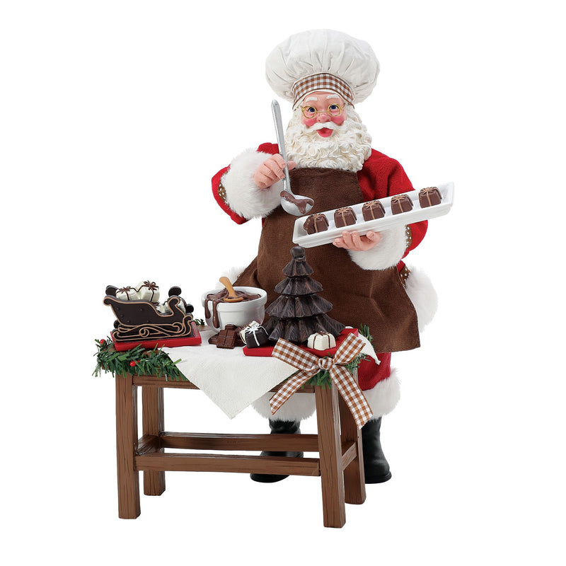 Figurine Père Noël Chocolatier - Possible Dreams