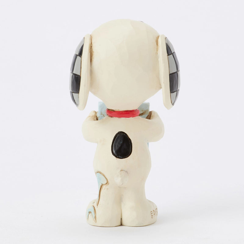 SNOOPY WITH SIGN I LOVE YOU MINI FIGURINE