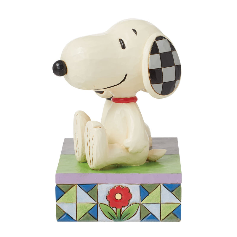 Figurine Snoopy Années 50 vs Maintenant - Peanuts by Jim Shore