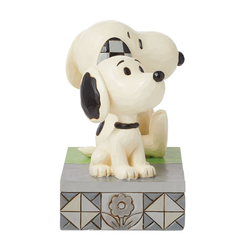 Figurine Snoopy Années 50 vs Maintenant - Peanuts by Jim Shore