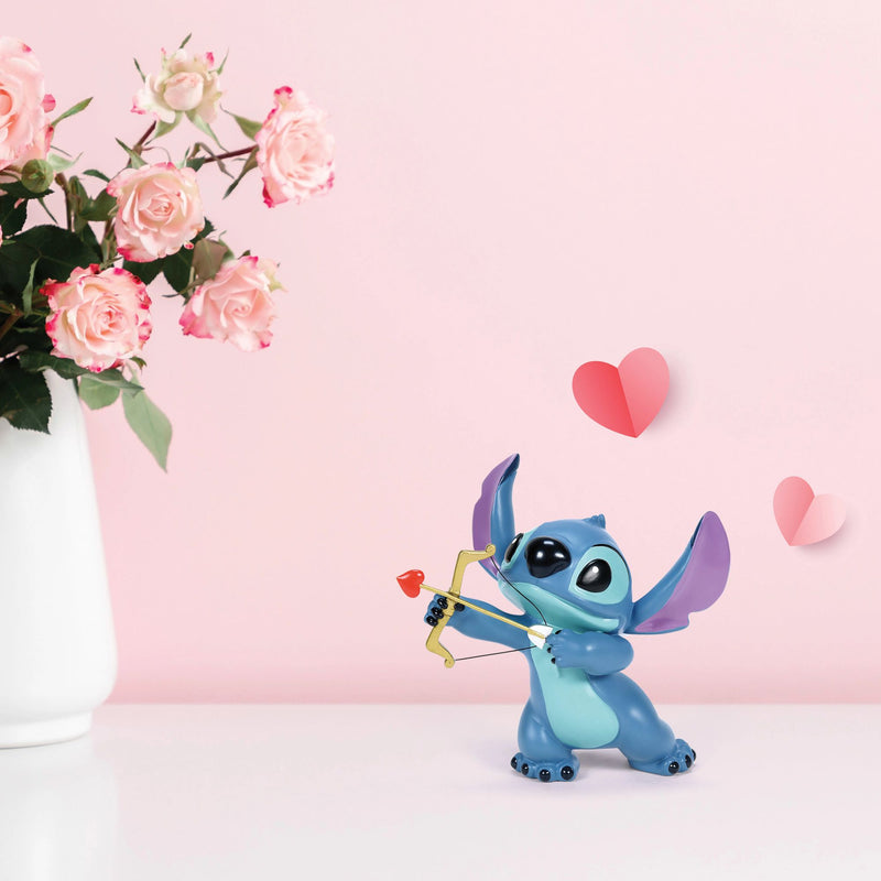 Figurine Stitch Cupidon - Disney Showcase