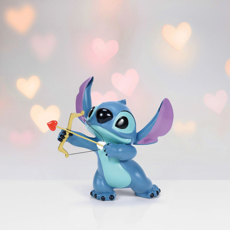 Figurine Stitch Cupidon - Disney Showcase