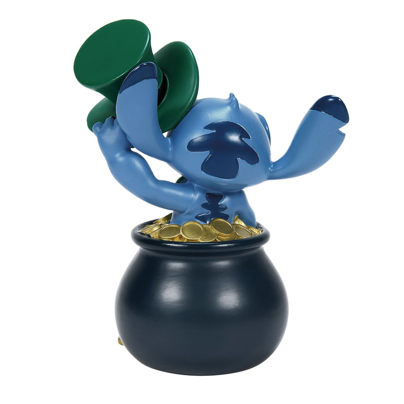 Figurine Stitch St. Patrick - Disney Showcase