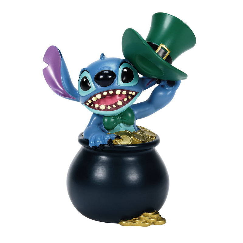 Figurine Stitch St. Patrick - Disney Showcase