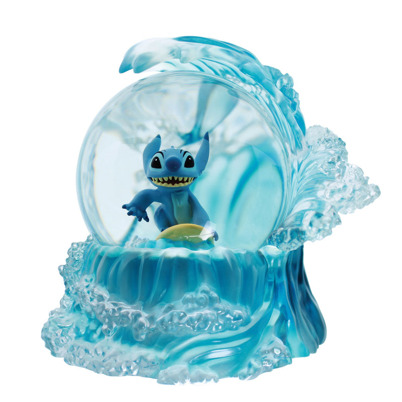 Boule neigeuse Stitch Surfeur - Disney Showcase