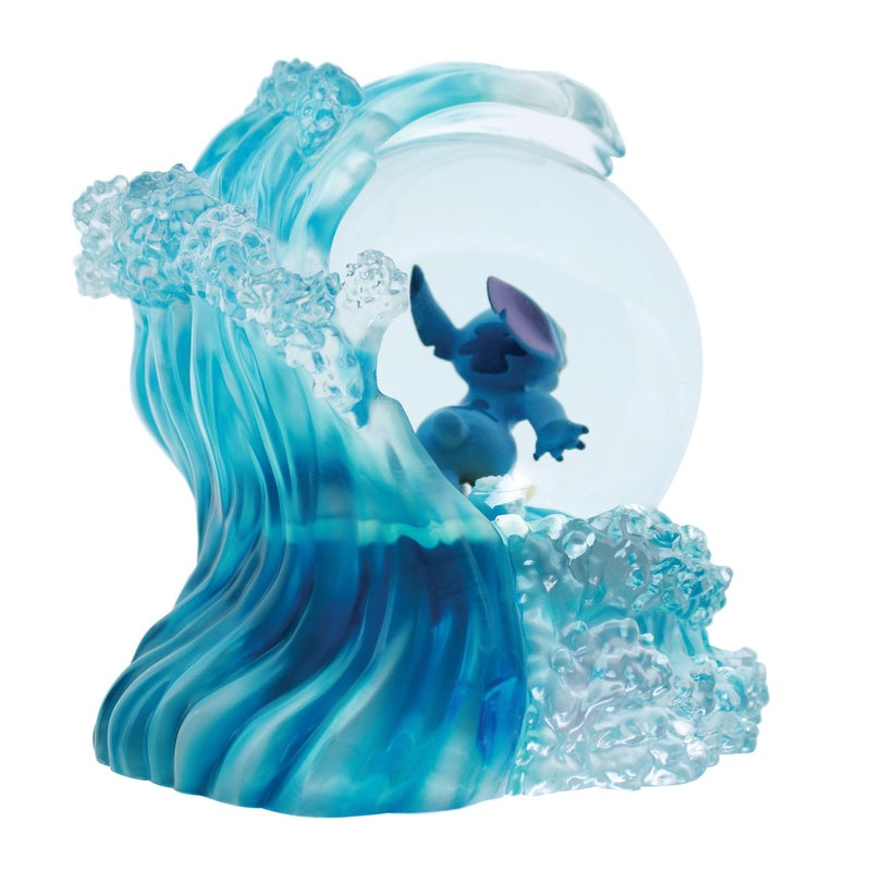 Boule neigeuse Stitch Surfeur - Disney Showcase