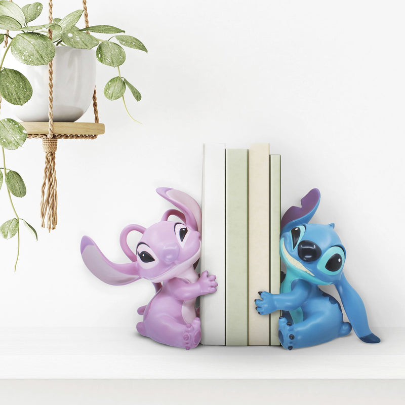 Serre-livres Stitch et Angel - Disney Showcase